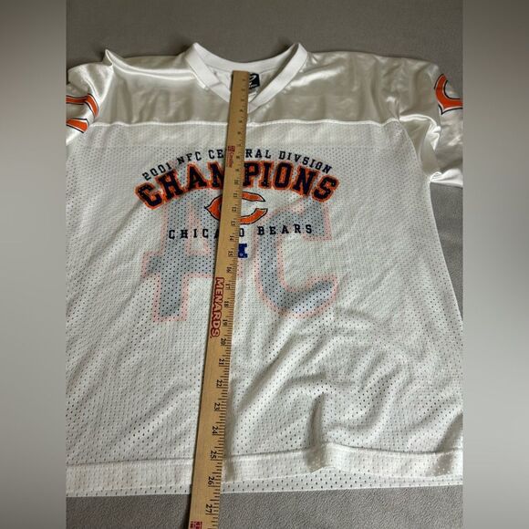 VTG 90s Chicago Bears Brian Urlacher Logo Athletic Mesh Football Jersey Large - Picture 5 of 15